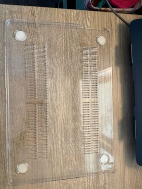 Clear Protective Laptop Case Cover - Transparent